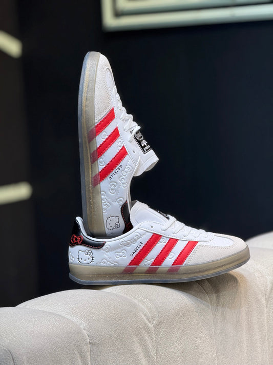 Adidas gazelle x hello kitty