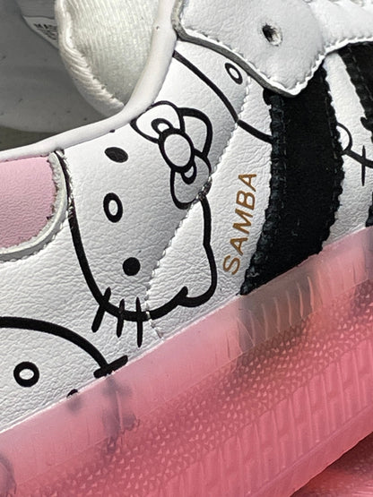 Adidas samba x hello kitty