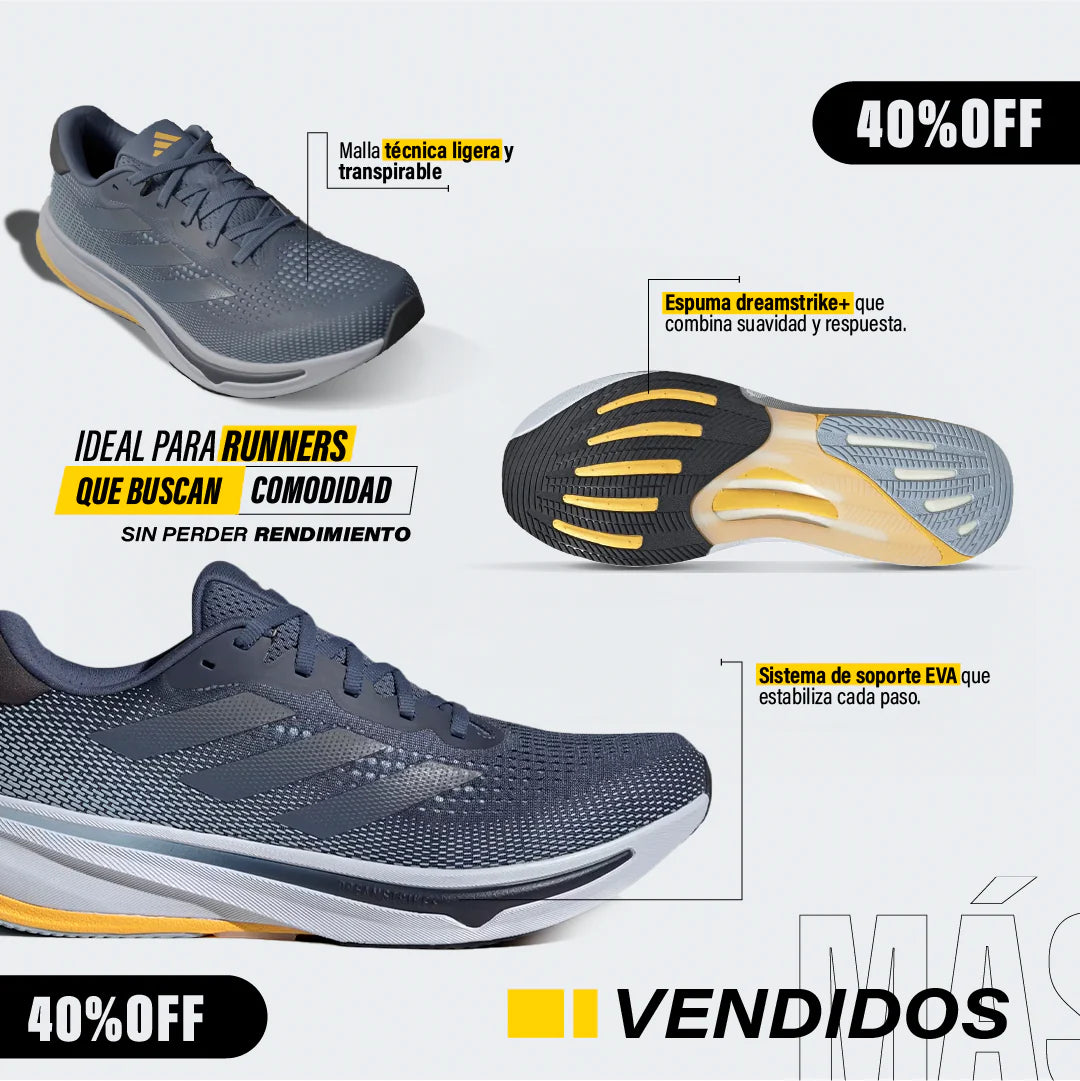 ADlDAS SUPERNOVA RlSE 2: HIGH QUALITY