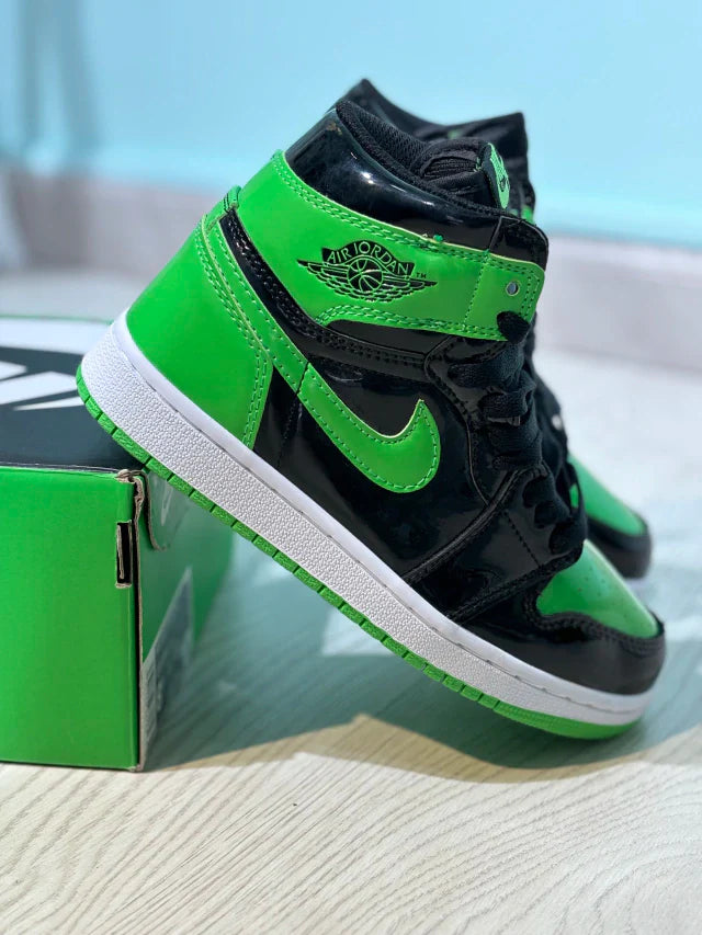 Jordan 1 Charol Verde