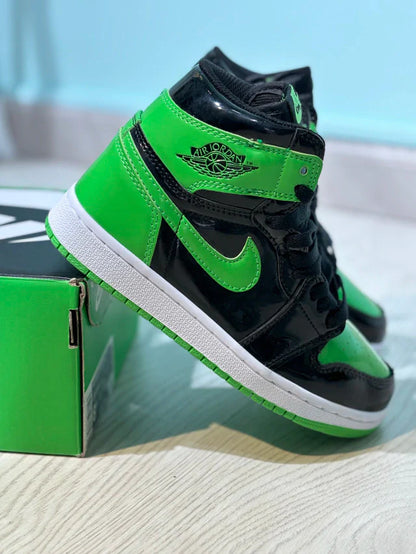 Jordan 1 Charol Verde