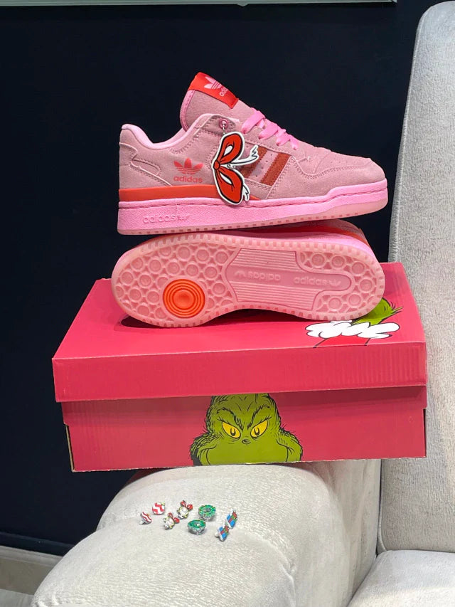 Adidas Forum x Grinch Rosa